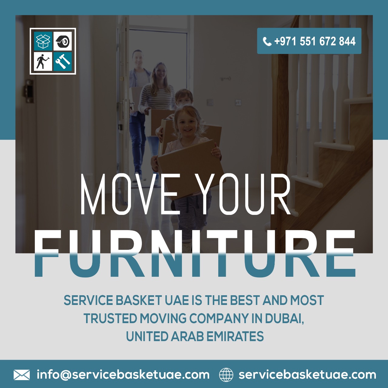 1 service basket uae movers