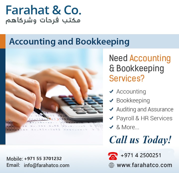 Accounting and Bookkeeping services in Dubai