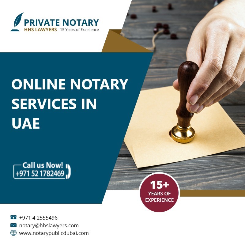 Online Notary Services in UAE- Notary public Dubai